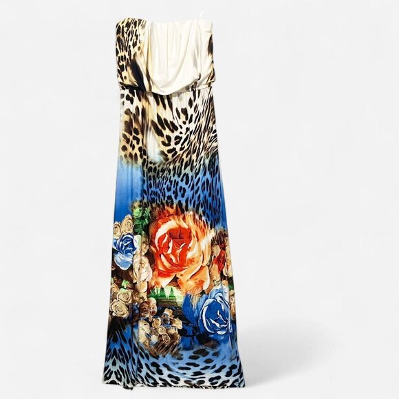 Bisou Bisou maxi dress size 4 - Picture 6 of 8